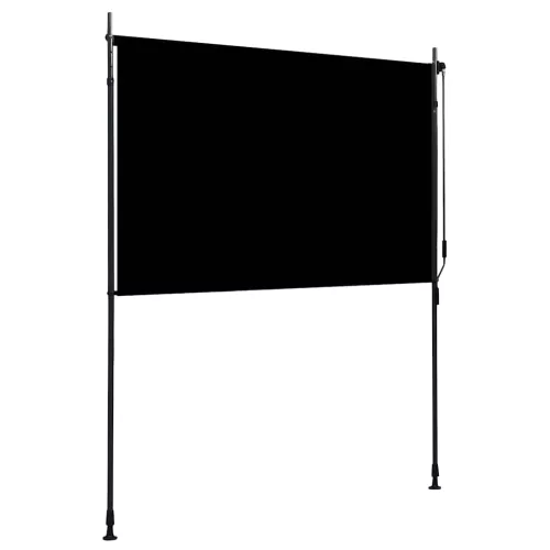 Antracitszürke kültéri sötétítő roló 200 x 270 cm