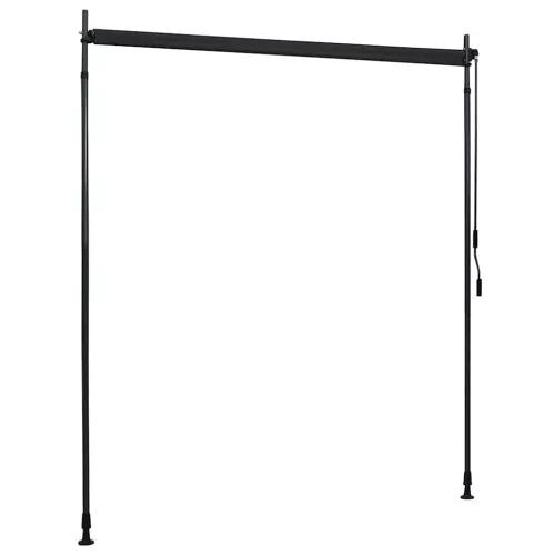 Antracitszürke kültéri sötétítő roló 200 x 270 cm