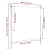 Antracitszürke kültéri sötétítő roló 200 x 270 cm