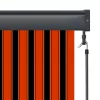 Narancssárga és barna kültéri roló 60 x 250 cm