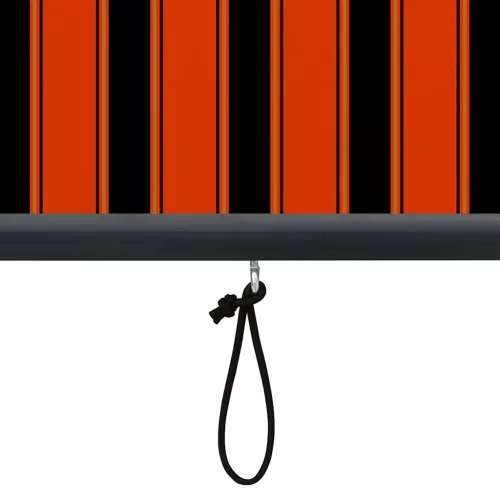 Narancssárga és barna kültéri roló 60 x 250 cm
