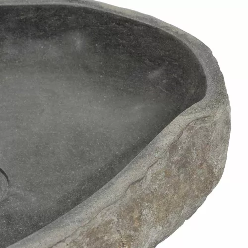 Ovális folyami kő mosdókagyló (45-53) x (34-41) cm