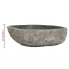 Ovális folyami kő mosdókagyló (45-53) x (34-41) cm