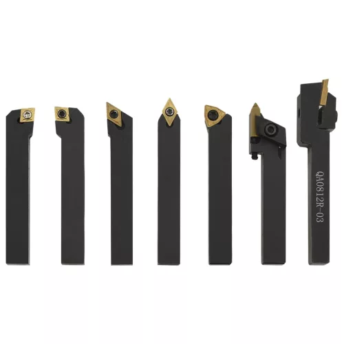 12 részes váltólapos esztergaszerszám készlet 8x8 mm 70 mm