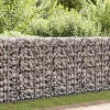Horganyzott acél gabion fal fedéllel 100 x 60 x 100 cm