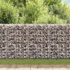 Horganyzott acél gabion fal fedéllel 100 x 60 x 100 cm