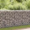 Horganyzott acél gabion fal fedéllel 150 x 60 x 100 cm