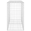 Horganyzott acél gabion fal fedéllel 150 x 60 x 100 cm