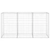 Horganyzott acél gabion fal fedéllel 200 x 60 x 100 cm
