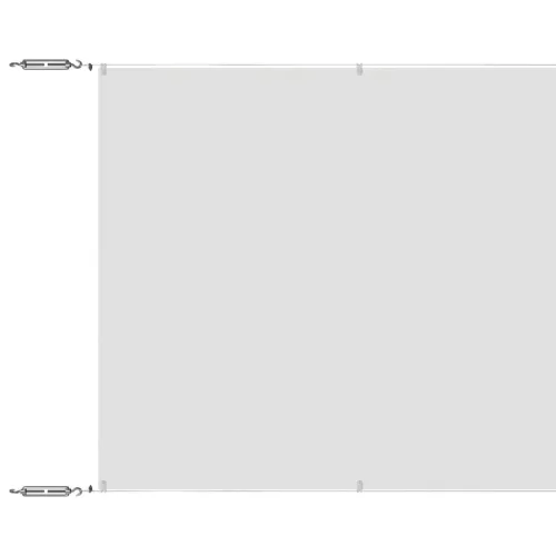 Fehér oxford-szövet függőleges napellenző 100 x 1000 cm