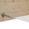 Fehér oxford-szövet függőleges napellenző 100 x 1000 cm