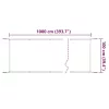 Fehér oxford-szövet függőleges napellenző 100 x 1000 cm