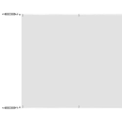 Fehér oxford-szövet függőleges napellenző 140 x 800 cm