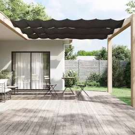   Antracitszürke oxford-szövet függőleges napellenző 60 x 800 cm