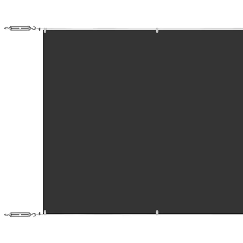 Antracitszürke oxford-szövet függőleges napellenző 60 x 800 cm