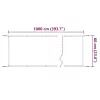 Antracitszürke oxford-szövet függőleges napellenző 60 x 1000 cm