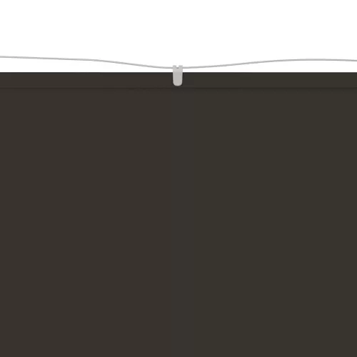 Antracitszürke oxford-szövet függőleges napellenző 100 x 800 cm