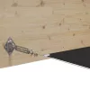 Antracitszürke oxford-szövet függőleges napellenző 100 x 800 cm
