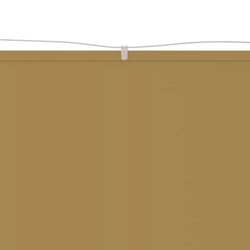Bézs oxford-szövet függőleges napellenző 100 x 1200 cm