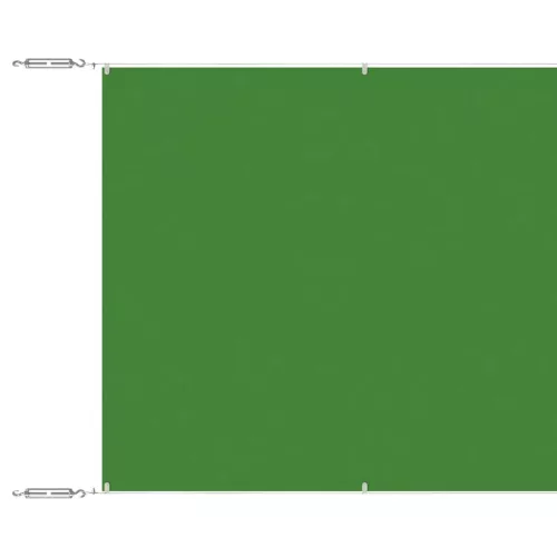 Világoszöld oxford-szövet függőleges napellenző 180 x 1000 cm