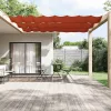 Terrakotta oxford-szövet függőleges napellenző 60 x 1000 cm