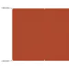 Terrakotta oxford-szövet függőleges napellenző 100 x 1200 cm