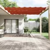 Terrakotta oxford-szövet függőleges napellenző 140 x 600 cm