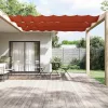 Terrakotta oxford-szövet függőleges napellenző 140 x 800 cm