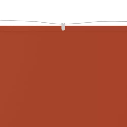 Terrakotta oxford-szövet függőleges napellenző 180 x 1200 cm