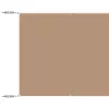 Tópszínű oxford-szövet függőleges napellenző 60 x 1200 cm
