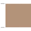 Tópszínű oxford-szövet függőleges napellenző 100 x 1200 cm