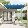 Kék oxford szövet függőleges napellenző 60 x 270 cm