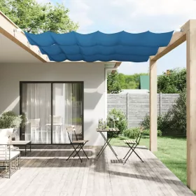 Kék oxford szövet függőleges napellenző 60 x 270 cm