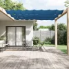 Kék oxford-szövet függőleges napellenző 100x360 cm