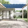 Kék oxford-szövet függőleges napellenző 140x1200 cm