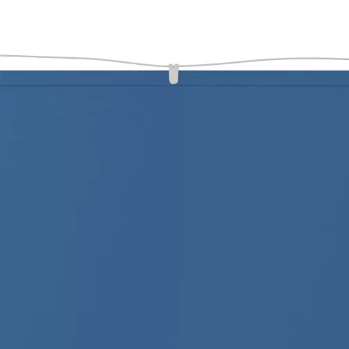 Kék oxford-szövet függőleges napellenző 180x800 cm