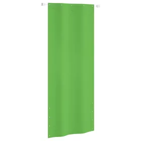 Világoszöld oxford-szövet erkélyparaván 100 x 240 cm