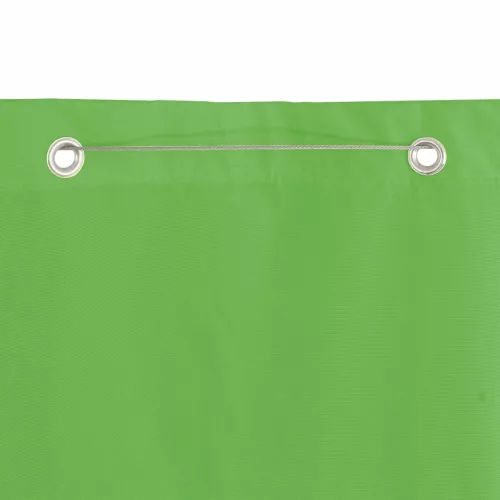 Világoszöld oxford-szövet erkélyparaván 100 x 240 cm