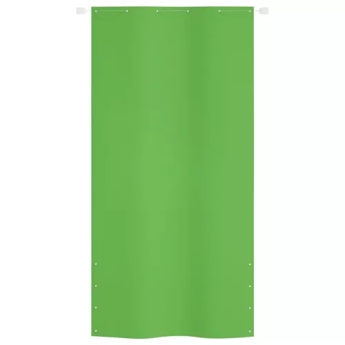 Világoszöld oxford-szövet erkélyparaván 120 x 240 cm