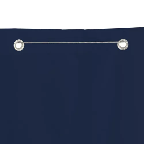 Kék oxford-szövet erkélyparaván 140 x 240 cm
