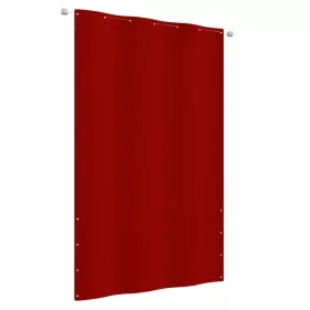 Piros oxford-szövet erkélyparaván 140 x 240 cm