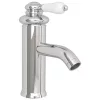 Krómozott felületű fürdőszobai mosdócsaptelep 130 x 180 mm