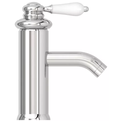 Krómozott felületű fürdőszobai mosdócsaptelep 130 x 180 mm