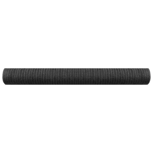 Antracitszürke HDPE belátásgátló háló 3,6 x 50 m 75 g/m²
