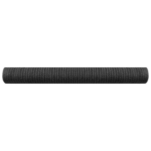 Antracitszürke HDPE belátásgátló háló 3,6 x 25 m 150 g/m²