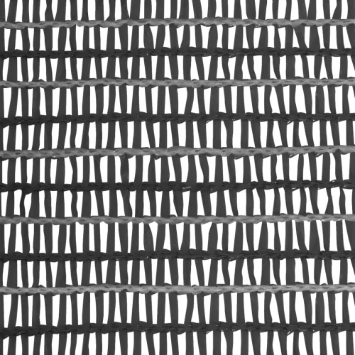 Antracitszürke HDPE belátásgátló háló 1,5 x 25 m 195 g/m²