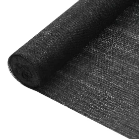 Fekete HDPE belátásgátló háló 1,2 x 10 m 75 g/m²