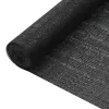 Fekete HDPE belátásgátló háló 2 x 25 m 75 g/m²