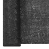 Fekete HDPE belátásgátló háló 1,8 x 25 m 195 g/m²