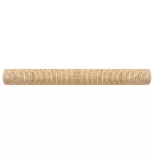 Bézs HDPE belátásgátló háló 1,2 x 50 m 150 g/m²